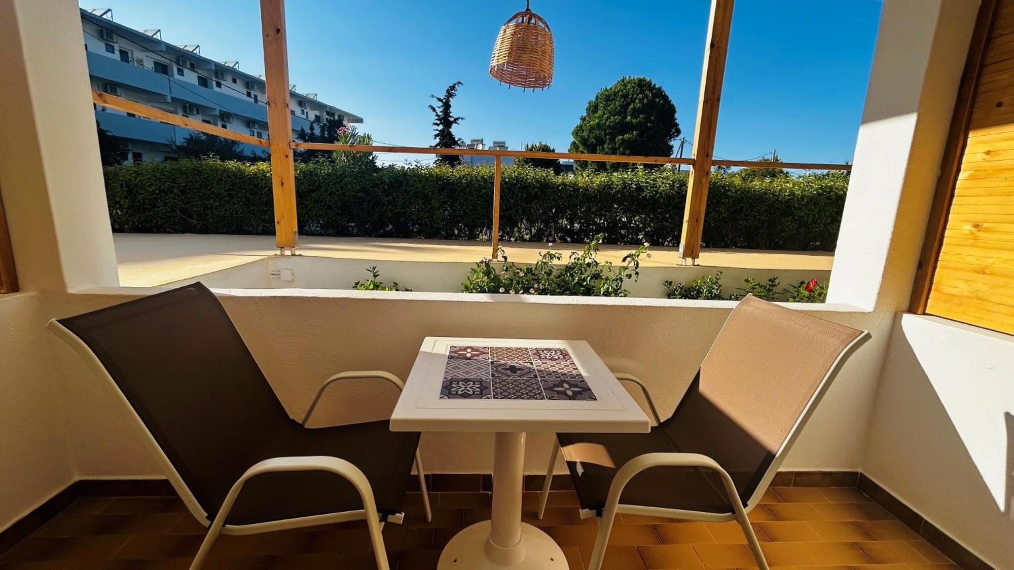 Angelos Studios 1-2 In Faliraki Rhodes-Ground Floor Eksteriør bilde