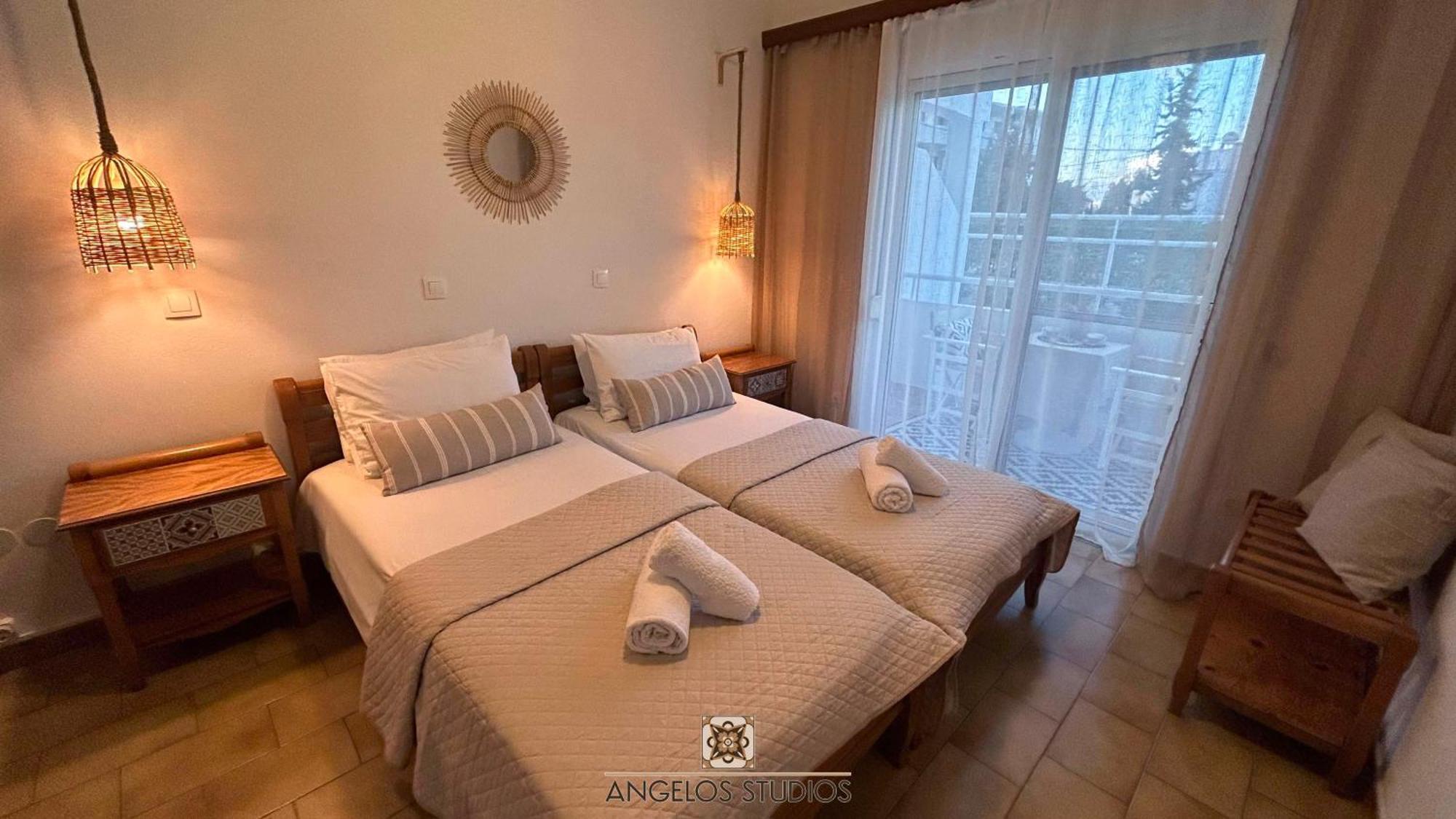 Angelos Studios 1-2 In Faliraki Rhodes-Ground Floor Eksteriør bilde