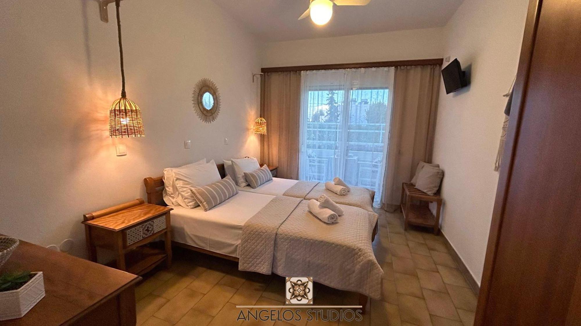 Angelos Studios 1-2 In Faliraki Rhodes-Ground Floor Eksteriør bilde